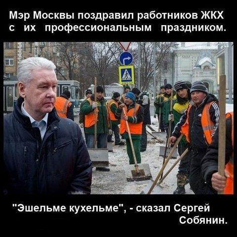 "Москвичи" за Собянина