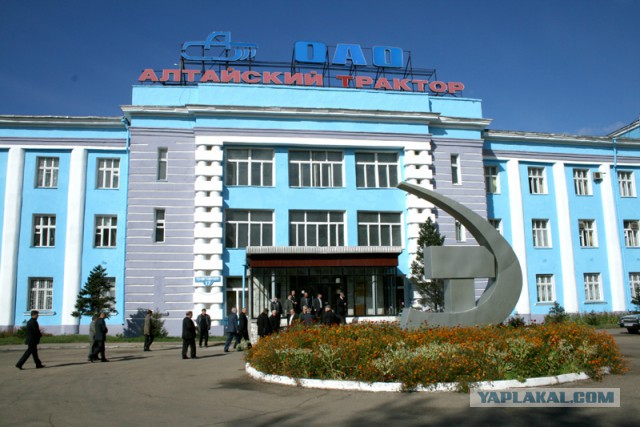 Алтайский тракторный завод, съемки с квадрокоптера.