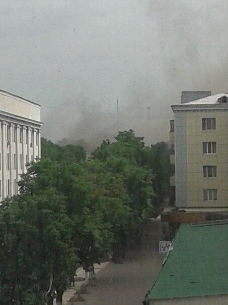 Луганск. Авиаудар