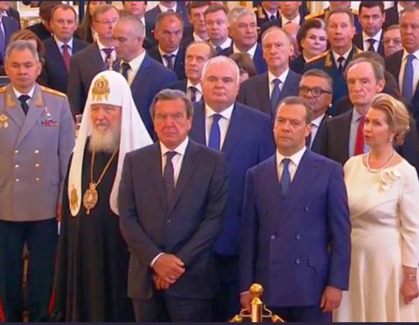 Ждут Путина на инаугурацию