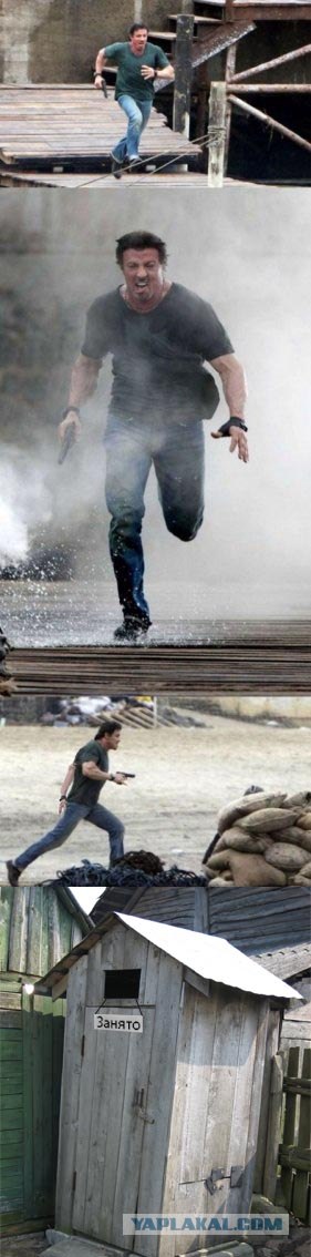 Фотожаба: Куда так торопится Слай?