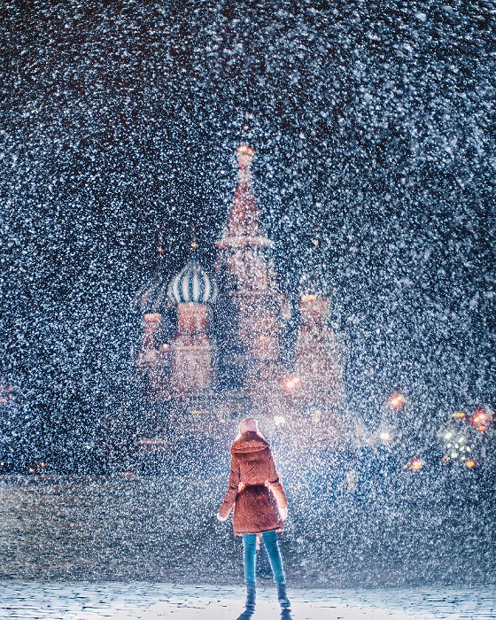 Москва зимняя и новогодняя. Часть вторая