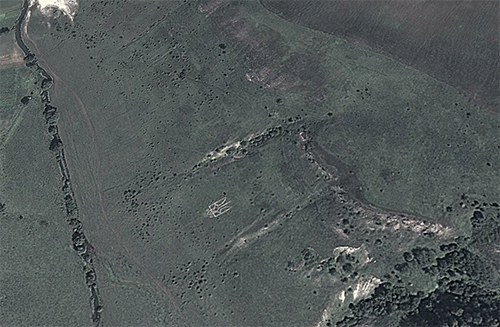 Координата Байконура на Google Earth