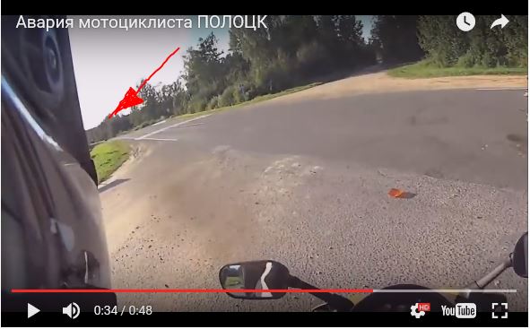 Пассажирка мотоцикла скончалась от травм, полученных в страшном ДТП под Полоцком