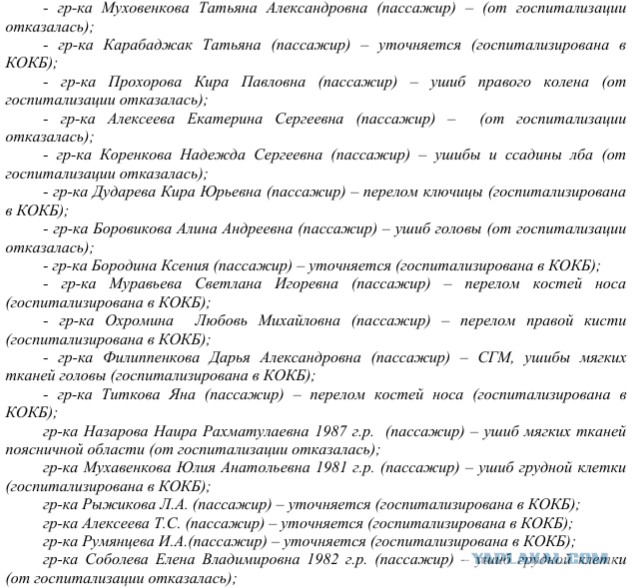 Почти 50 человек оказались заблокированы в автобусе после ДТП под Калугой