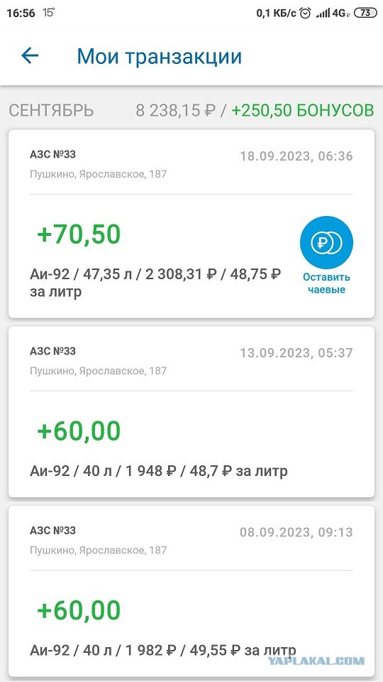Бензин родимый