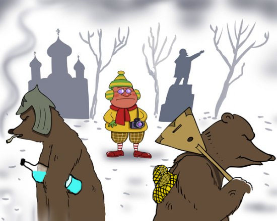 Глазами западного туриста