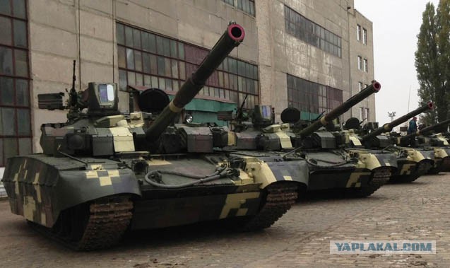 Украина представила Таиланду партию танков "Оплот"