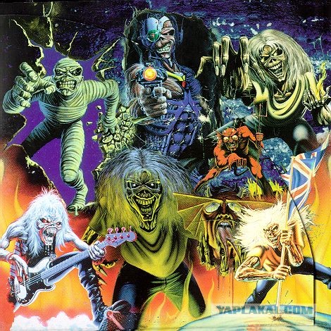 Дерек Риггс, оформитель у Iron Maiden, отмечает 66-летие