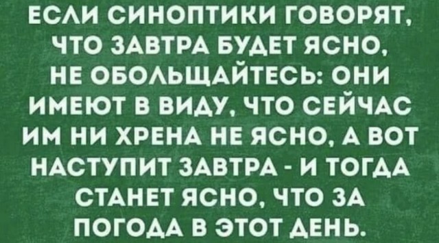 В ОП РФ разъяснили ответственность синоптиков за неточные прогнозы погоды