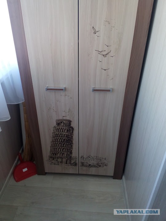 Простенький балкон