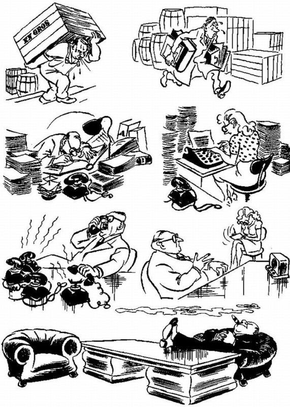 День в истории. 15 нестареющих карикатур Бидструпа