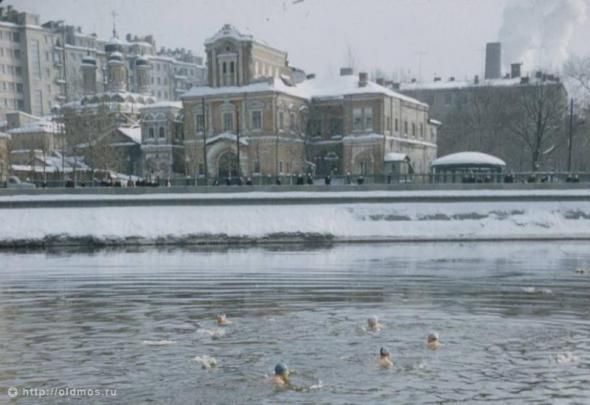 Москва зимой: давно минувшие годы