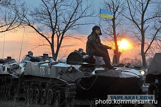 Самооборона ловит украинский танк