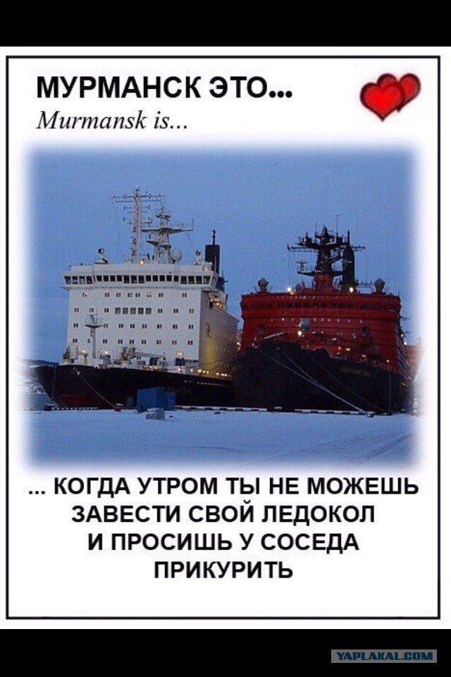 Морозы в Мурманске
