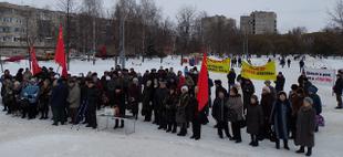Митинг в Вологде  11.02.2017