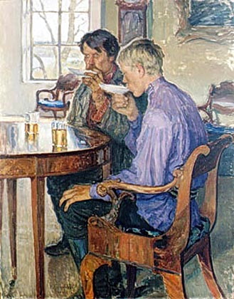 Чаепитие в Российской империи