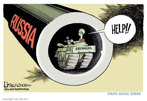 Российские десантники жгут американский флаг