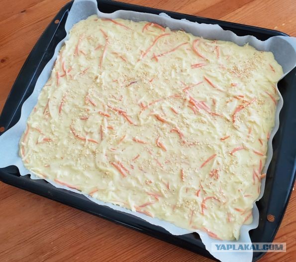 Пироги для чайников 4. Шарлотка из кукурузной муки.