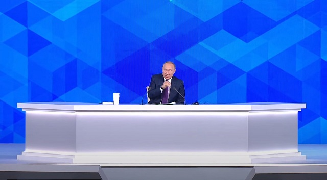 Большая пресс-конференция Владимира Путина — 2021