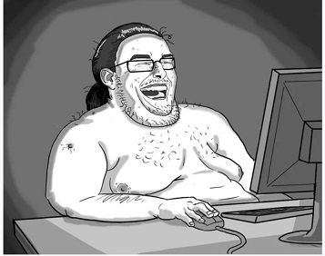 Странное поведение мотоциклиста