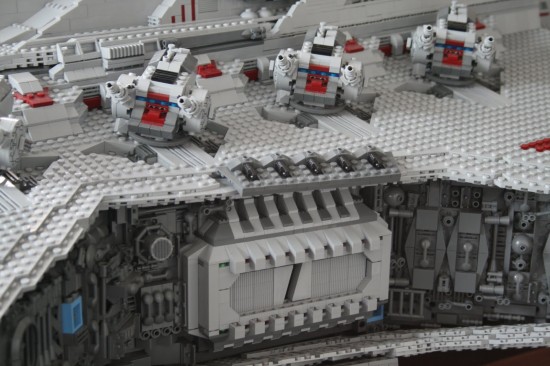 Имперский крейсер из Лего