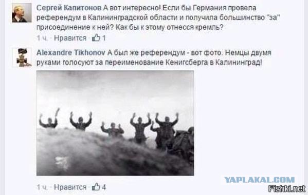 ФСБ возбудила уголовное дело о призывах к выходу Калининграда из состава РФ