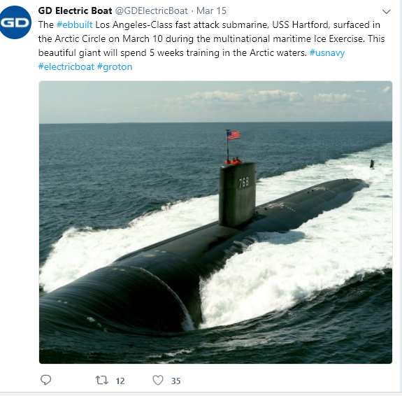 Гордость ВМС США застряла во льдах Арктики во время учебных стрельб по «России»