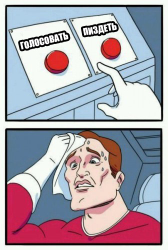 Голосуй или…