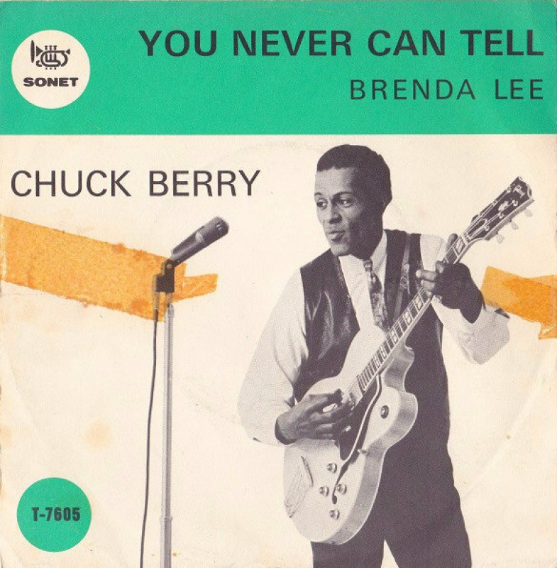 You never can tell Чак Берри. Chuck Berry - you never can tell обложка. Chuck Berry - you never can tell (1964 Single Version (mono)).