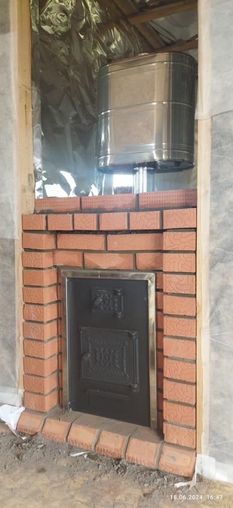 Дачный домик с баней часть 2