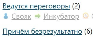 Ведутся переговоры