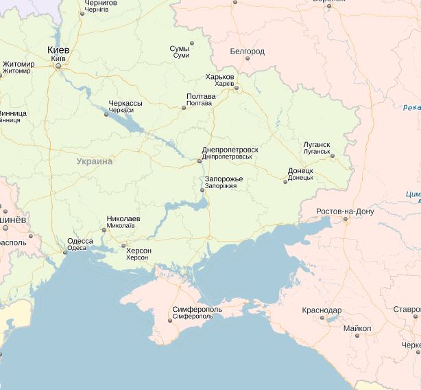 Краснодар граница с украиной