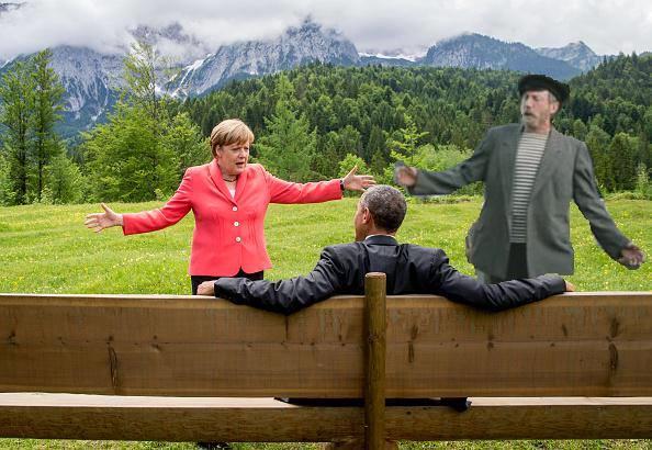 О чем это они?