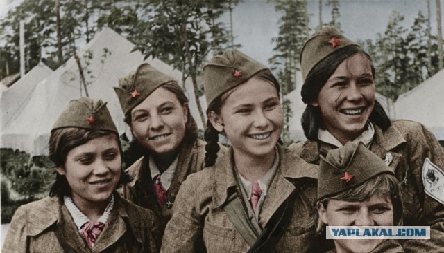 Военные фото в цвете