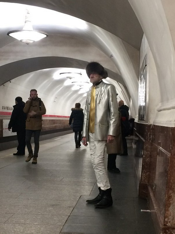 Модники жгут напалмом в метрополитене