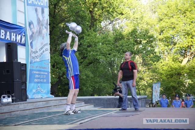 Чемпионата Украины по силовому поднятию гирь