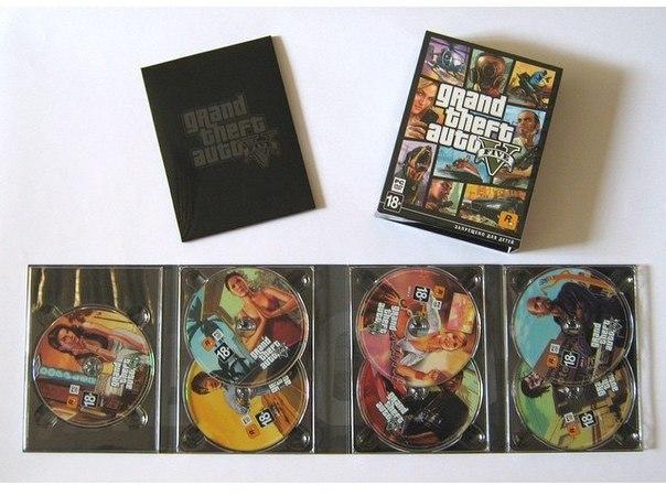 Коробочная версия Grand Theft Auto 5