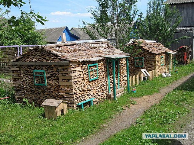 28 домов из дров