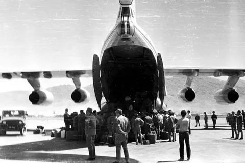 Первые жертвы, катастрофа Ил-76 под Кабулом 25 декабря 1979 г.
