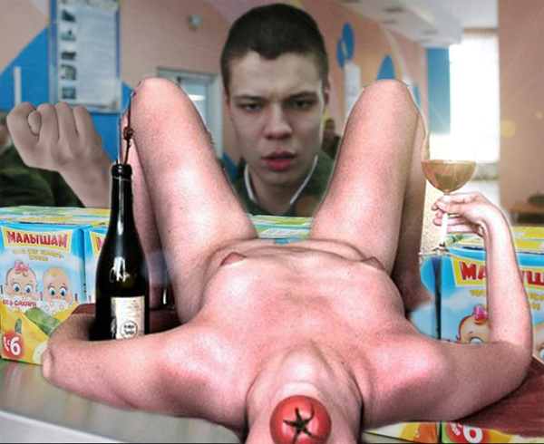 Фотожаба: удивленный рядовой