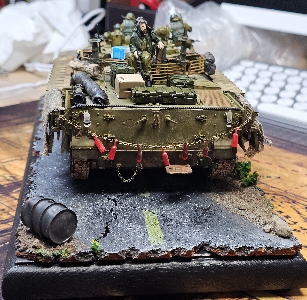 Рукоделия пост. 1/35. БМП-3. Диорама