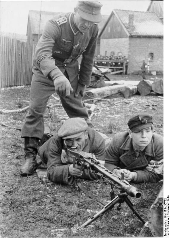 MG 34 vs ДП-27 в пехотном отделении