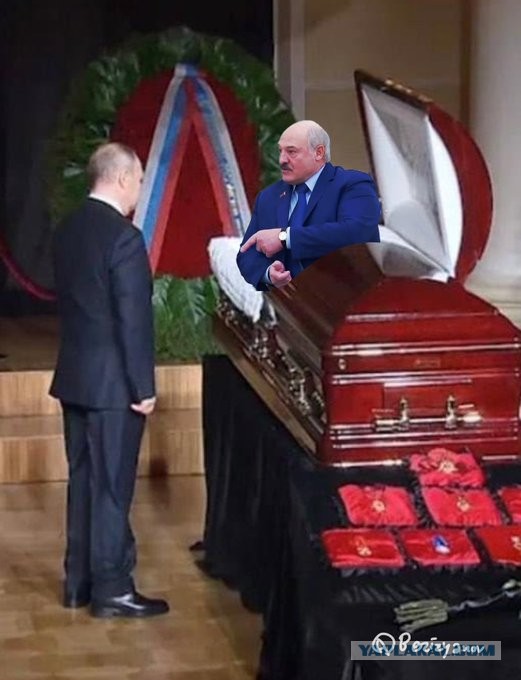 Прощание Путина с Жириновским