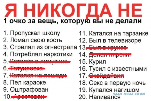 А сколько баллов у тебя?