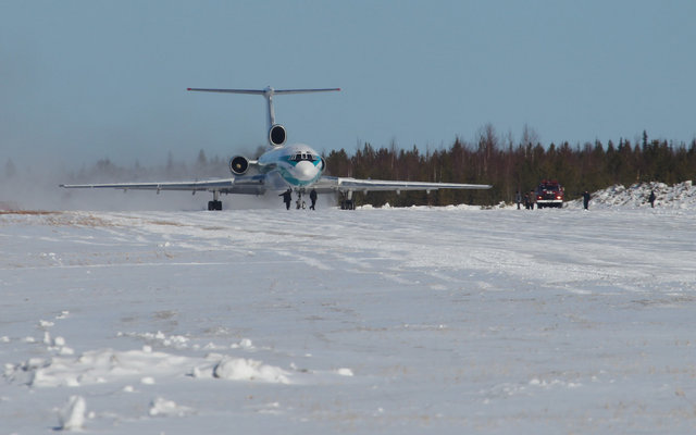 Счастливчик Ту-154