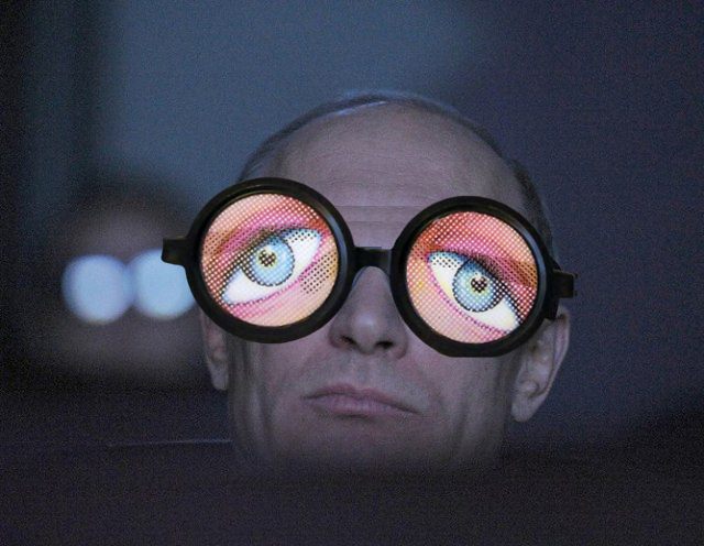 Фотожаба: Путин в 3D