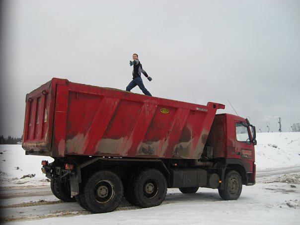 Уголок дальнобойщика