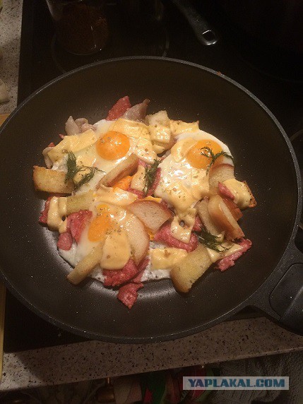 Самые вкусные яичницы в мире.