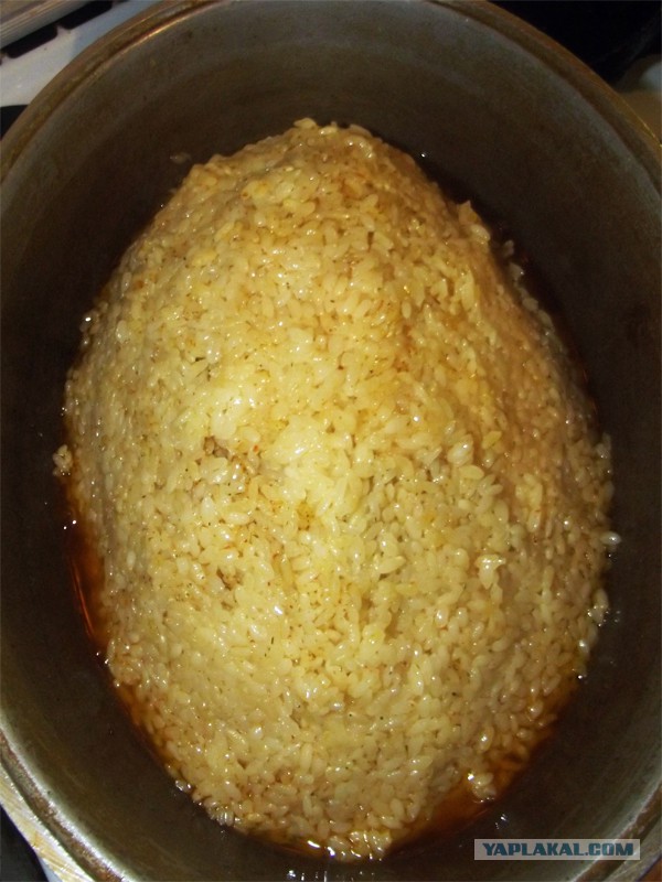 Рассыпчатый плов, а не рисовая каша.